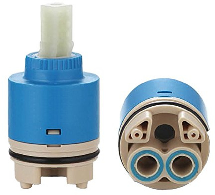 Ownace 40mm Ceramic Disc Basin Shower Lever Mixer Tap Inner Cartridge | Plastic Faucet Inner Cartridges For Bathroom Sink Taps Replacement