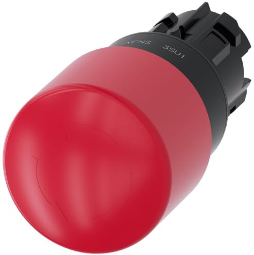 Siemens sirius atc - Pulsador seta paro emergencia rojo 30mm enclavamiento forzado