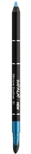 IMPALA | Wasserdichter Gel-Eyeliner, 21 Metallisch Hellblau | Präziser Strich oder rauchiger Effekt | Leicht aufzutragende cremige Textur | Intensive undlang anhaltende