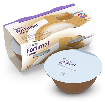 NUTRICIA FORTIMEL CREME, Crema Ipercalorica Iperproteica, Caffè,4x125ml