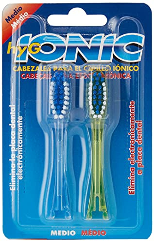 Hyg Ionic 2 Ersatzminen-Set für Elektronische Zahnbürste mittel