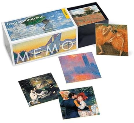 Seemann Henschel GmbH Impressionismus. Memo: Gedächtnisspiel mit 36 Motiven berühmter Maler