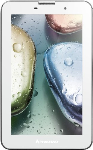 Lenovo IdeaTablet A3000-H 17,8 cm (7 Zoll mit IPS Technologie) Tablet-PC (QuadCore Prozessor 1,2GHz, 1GB RAM, 16GB eMMC, 5MP Kamera, UMTS, Android 4.2) weiß