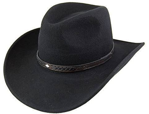 Jaxon & James Comanche Cowboy Hut - Schwarz