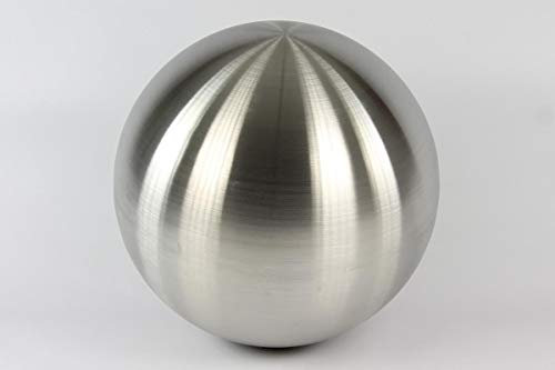 HeuSa Tech Edelstahlkugel 1x Schwimmkugel, Dekoration, Rosenkugel, Durchmesser Ø 58 cm