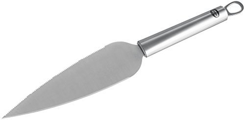 Dr. Oetker 1956 Profi-Tortenmesser und Tortenheber, Küchenmesser, für die Hochzeitsfeier, 31 cm, verschiedene Kanten und rostfreier Edelstahl, Menge: 1 Stück