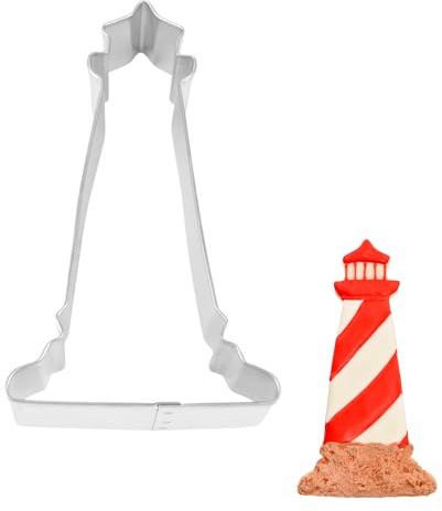 R&M Ausstechform Leuchtturm, 11,4 cm, langlebig, wirtschaftlich, verzinnter Stahl