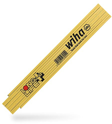 WIHA 27055 - Metro plegable LongLife Plus de 2 m 4102001 Longlife Plus 2 m Cod. 41020011
