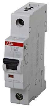 ABB S201-B6 Sicherungsautomat S200-1P 6 A-B B-Charakteristik 2CDS251001R0065