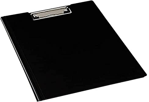 No Name Klemmmappe 1554321 Schwarz (B x H) 232mm x 320mm, 5 Stück