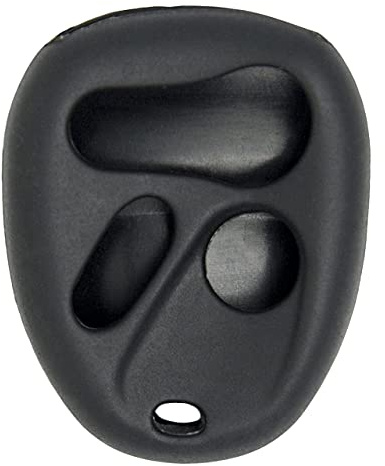 Keyless2Go Replacement for New Silicone Cover Protective Case for Select GM 4 Button Remotes - Black