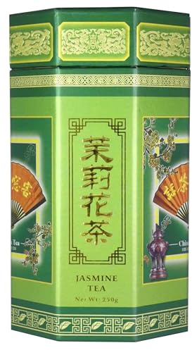 250g Jasmine Green Tea Loose Leaf in Caddy