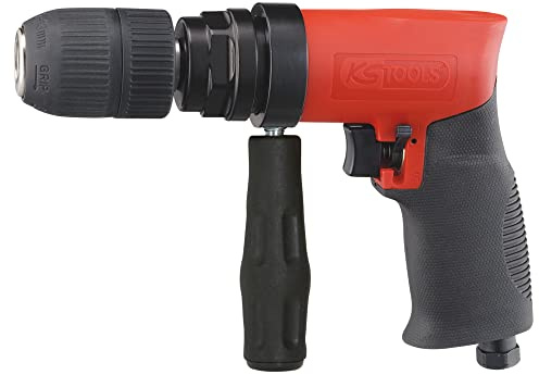 KS Tools - 515.3035 - Perceuse pneumatique avec poignée latérale - Idéal pour les travaux avec des matériaux très durs