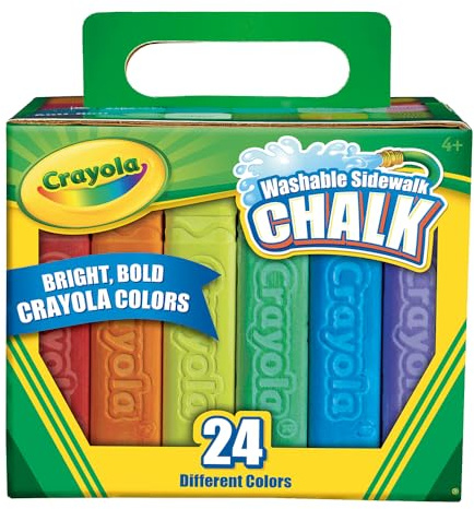 Crayola Washable Sidewalk Chalk Assorted