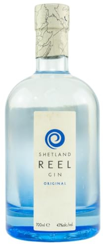 Shetland Reel | Original Gin | 700 ml | 43% Vol. | Mit Wacholderbeeren, Zitrusfruchtschalen & Koriandersamen | Frische Kräuternoten im Geschmack | Florale & fruchtige Noten im Aroma