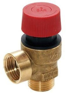 1/2 Inch Male Safety Pressure Relief Valve 3 Bar