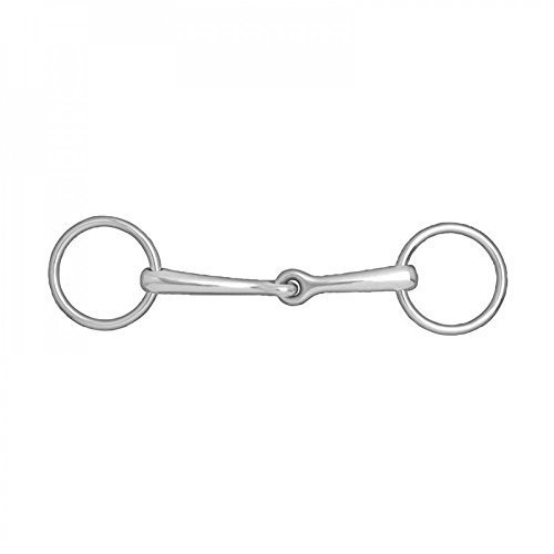 HORZE Unterlegtrense, Schwarz, 90