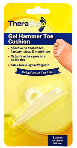 Complete Care Shop Silipos Therastep Gel Hammer Toe Cushion Soft and Flexible