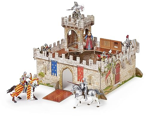 New Kids Children Prince Philip Castle Playset Toy, Blue