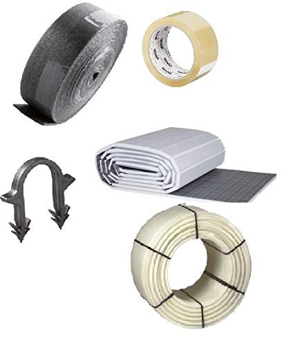 Empur Fußbodenheizungkomplettpaket Tackerplatte 30-3 mm 300 m²