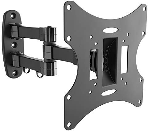 RICOO Supporto TV parete S2522 Girevole Inclinabile Televisore 13-47 (33-119 cm) Staffa universale Televisione LED/LCD/Curvo VESA 75 x 75-200 x 200