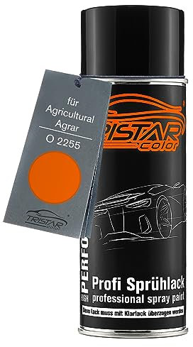 TRISTARcolor Autolack Spraydose für Agricultural/Agrar O 2255 Kubota Orange Basislack Sprühdose 400ml