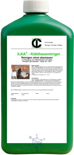 ILKA® - Kühlhausreiniger ohne abtauen bis -60°C | 30L | Reiniger für Wände und Böden in Kühlzellen Kühltheken Kühlhäuser Tiefkühlräume Tiefkühl- und Gefrierschränke usw.