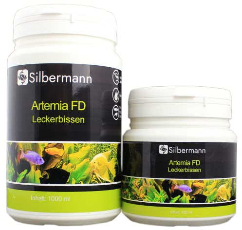Silbermann Artemia FD - gefriergetrocknete Salinenkrebse als Würfel (500 ml)