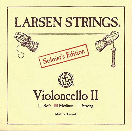 Larsen Original Cello 4/4 - Violoncello II - D Soloist Saite - Strong - Spannung 14,3kg/ 31.5lbs