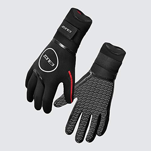 ZONE3 Neoprene Heat-Tech Warmth Swim Gloves for Men/Women Open Water Swimming, Diving, Snorkeling Thermal Wetsuit Gloves/Unisex