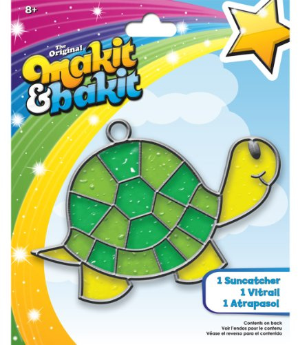 Colorbok TB-61816 Makit and Bakit Suncatcher Kit, Turtle