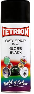 Tetrosyl Easy Spray Paint Black Gloss
