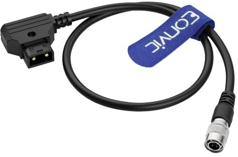 ZAXCOM Soundgeräte Stromkabel Hirose 4-poliger Stecker auf Anton Bauer D-Tap