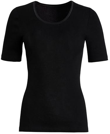 SUSA Unterhemd Damen 1/2 Arm Angora , Weiche Unterwäsche für Frauen aus Baumwolle & Angorawolle , Wunderbares Hautgefühl , Mit guter Wärmeisolation