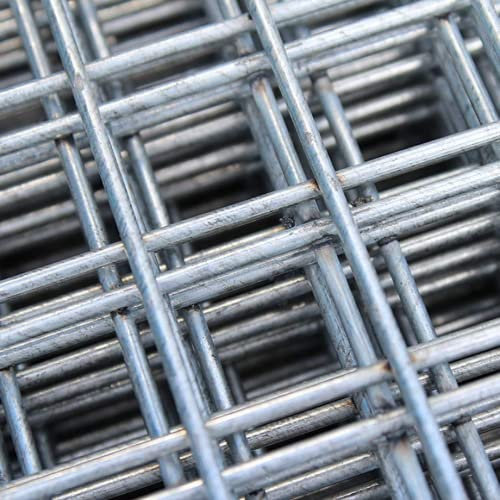 Suregreen 5 Pack | 0.91m x 0.60m | 1 Holes | Galvanised Welded Wire Mesh Panels | 19 Gauge