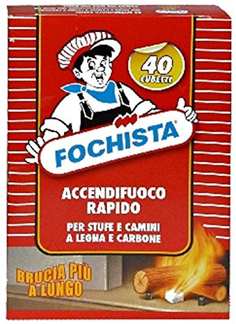 FOCHISTA ACCENDIF. 40 CUBETTI