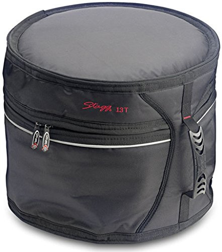 Stagg 16497 Professionelle Nylon Tomtasche (Abmessung: 30,5x27,9 cm (12x11 Zoll)) schwarz