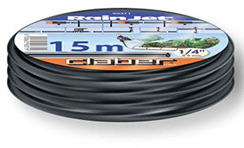 Claber - Irrigation Tube 1/4 inch and 15 m. with droppers