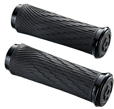 Sram Locking Grips for Grip Shift Full Length 122 mm with Black Clamps and End Plug