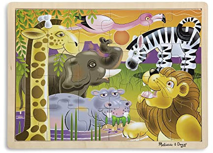 Melissa & Doug African Plains Wooden Jigsaw Puzzle