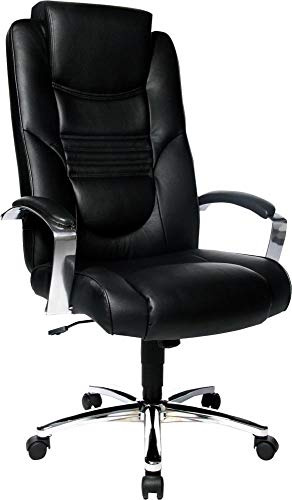 TOPSTAR Soft Lux Bürostuhl schwarz | Made in Germany | Ergonomisch | Drehstuhl, Schreibtischstuhl | höhenverstellbar | Geprüfte Sicherheit nach GS-Intertek