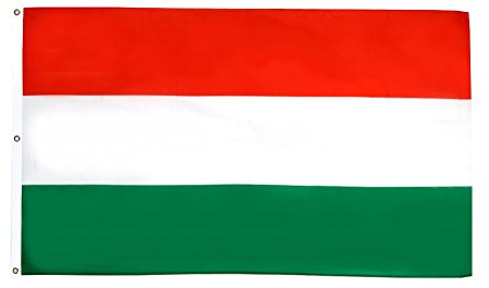 Flaggenfritze Fahne/Flagge Ungarn - 150 x 250 cm + gratis Sticker, XXL-Fahne