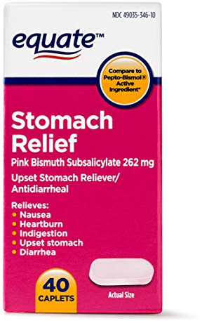 Equate Stomach Relief Caplets 40ct