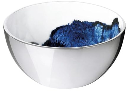 Stelton Stockholm, Ø 100, mini ciotola acquatica, in alluminio e cotto, 11 x 6 x 10 cm