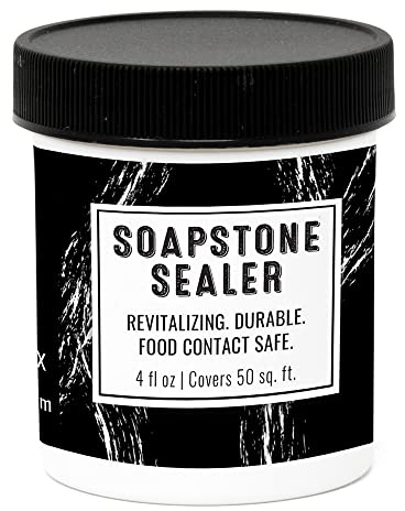 Real Milk Paint, Sealer for Concrete, Granite, Counter Tops, Marble, Slate, Soapstone, and Soapstone Sealer, 16 oz
