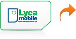 carte SIM Lycamobile Rechargeable - France