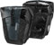 Ortlieb Unisex – Erwachsene Gepäckträgertasche Back-Roller Pro Classic Paar Satteltasche, Asphalt/Black, One Size