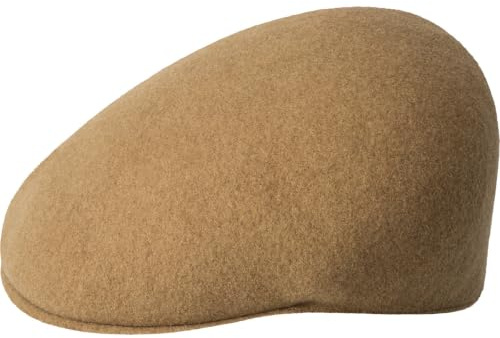 Kangol 504 Flexfit Mütze Flatcap Schirmmütze Herren - Schiebermütze Wollcap mit Schirm Herbst Frühjahr Winter Sommer Frühling-Sommer Herbst-Winter
