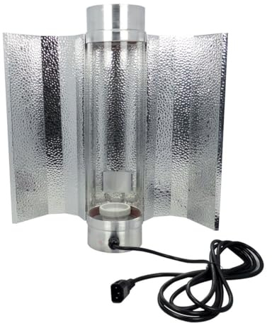 FLORASTAR Réflecteur Cooltube BAT 250-400W Alu Martelé – Ventilation 127mm MH HPS