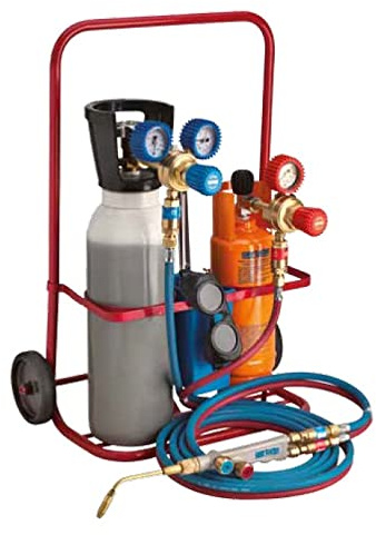 Stazione di saldatura ossipropanica - turbo set super mini 5 lt oxyturbo